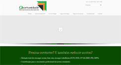 Desktop Screenshot of oportunidaderh.com