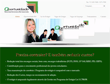 Tablet Screenshot of oportunidaderh.com